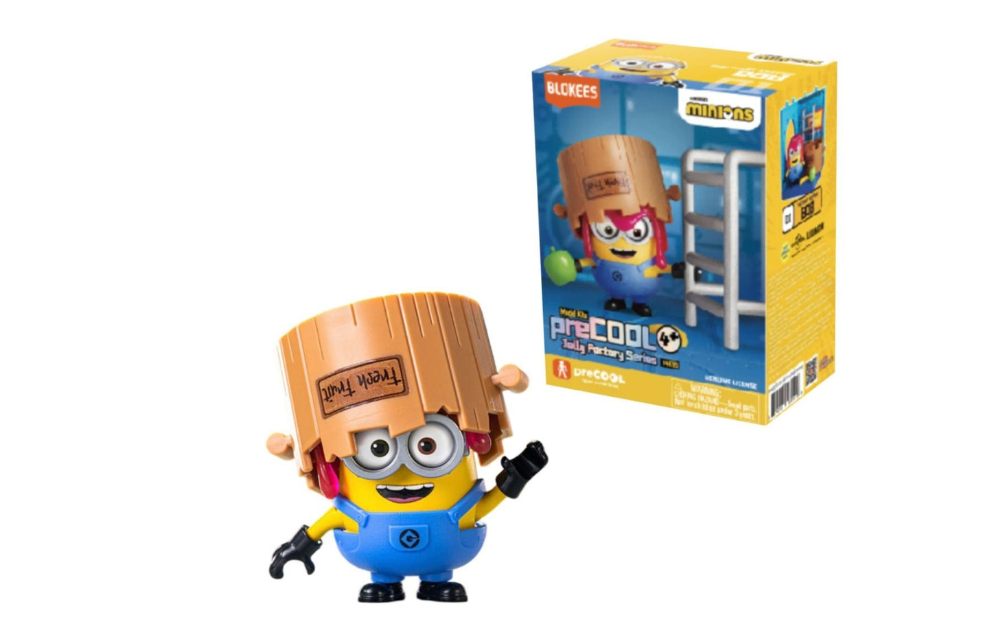 Blokees PreCOOL Jolly Factory Series Minions Bob the Fruit Keeper Model Kit
