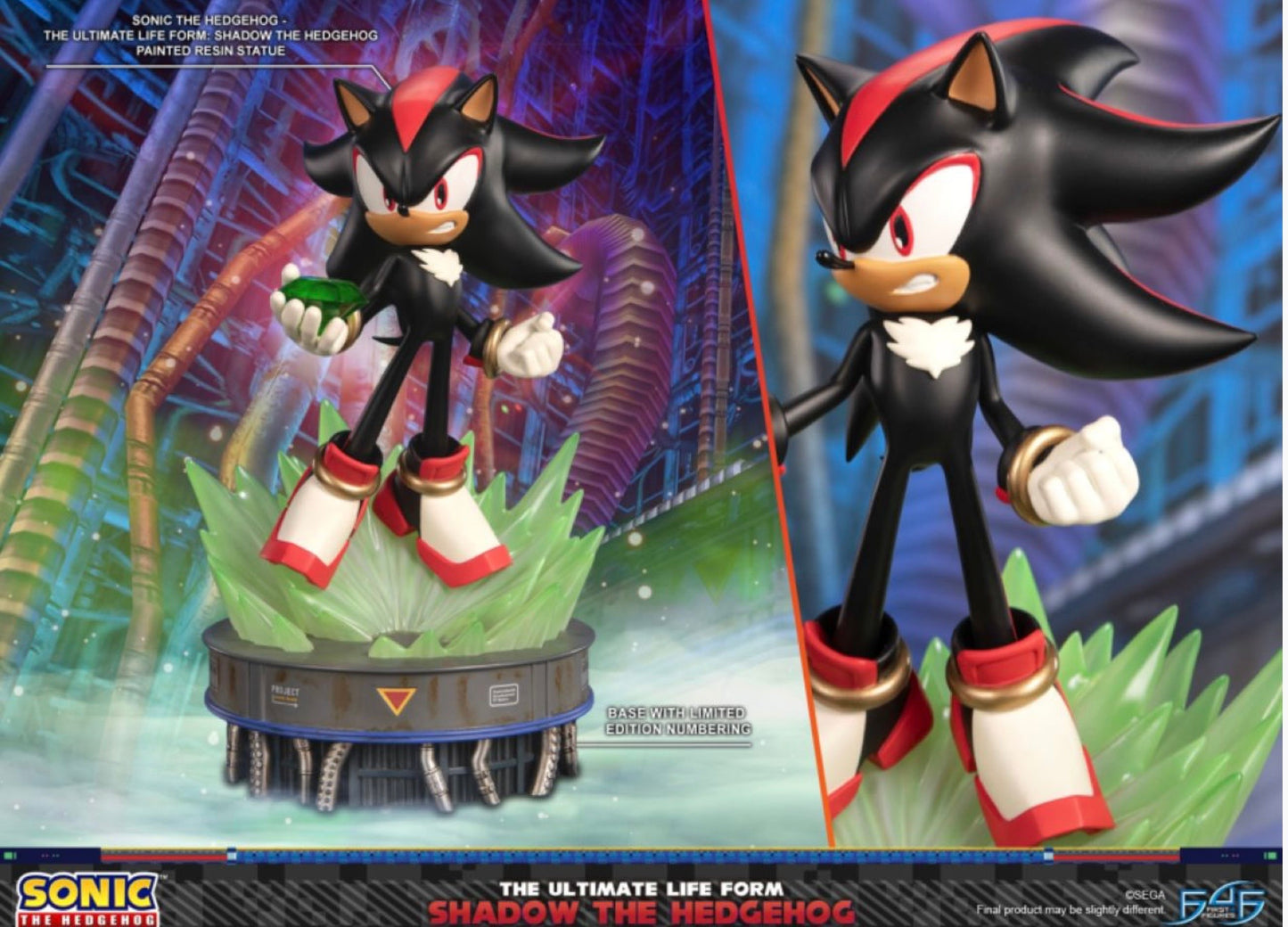 Sonic The Hedgehog - Shadow the Hedgehog: The Ultimate Life Form Statue