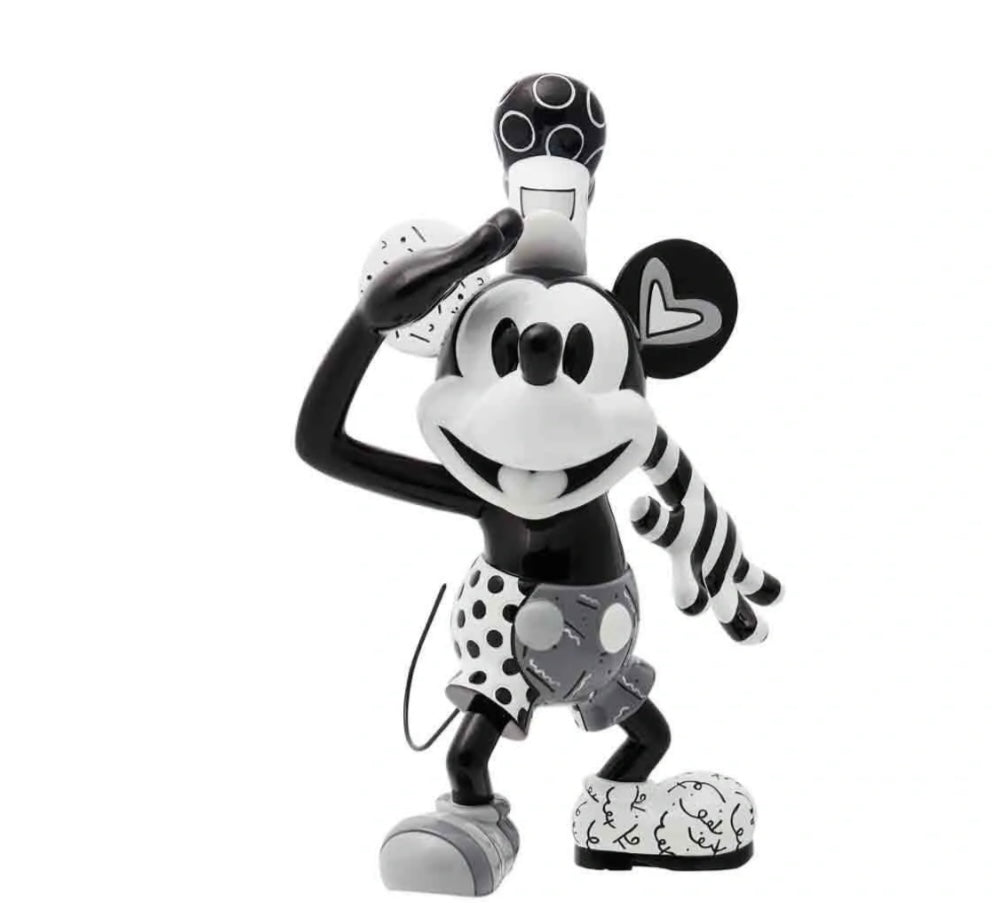 DISNEY BRITTO STEAMBOAT WILLIE FIGURINE - LARGE