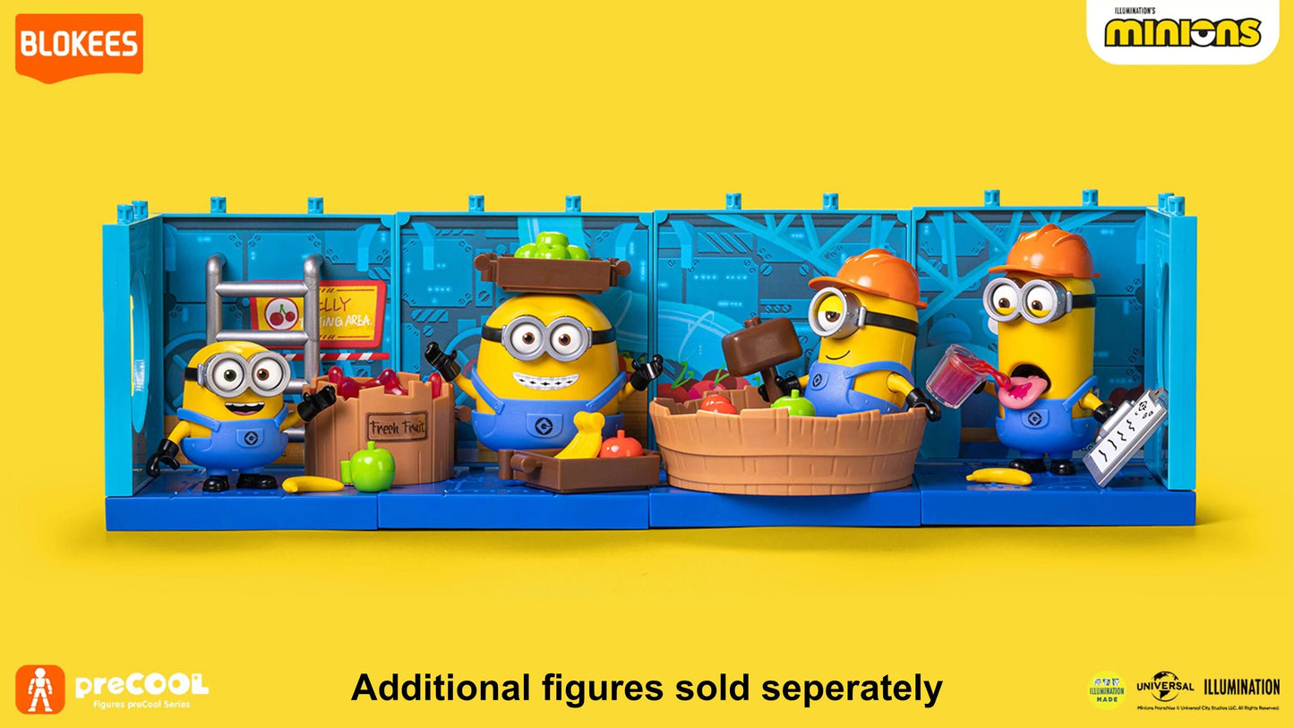Blokees PreCOOL Jolly Factory Series Minions Bob the Fruit Keeper Model Kit