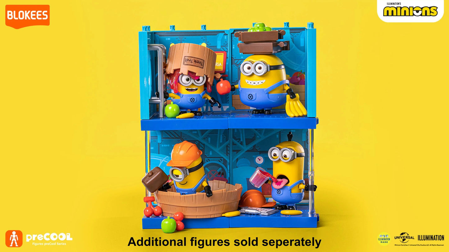 Blokees PreCOOL Jolly Factory Series Minions Bob the Fruit Keeper Model Kit