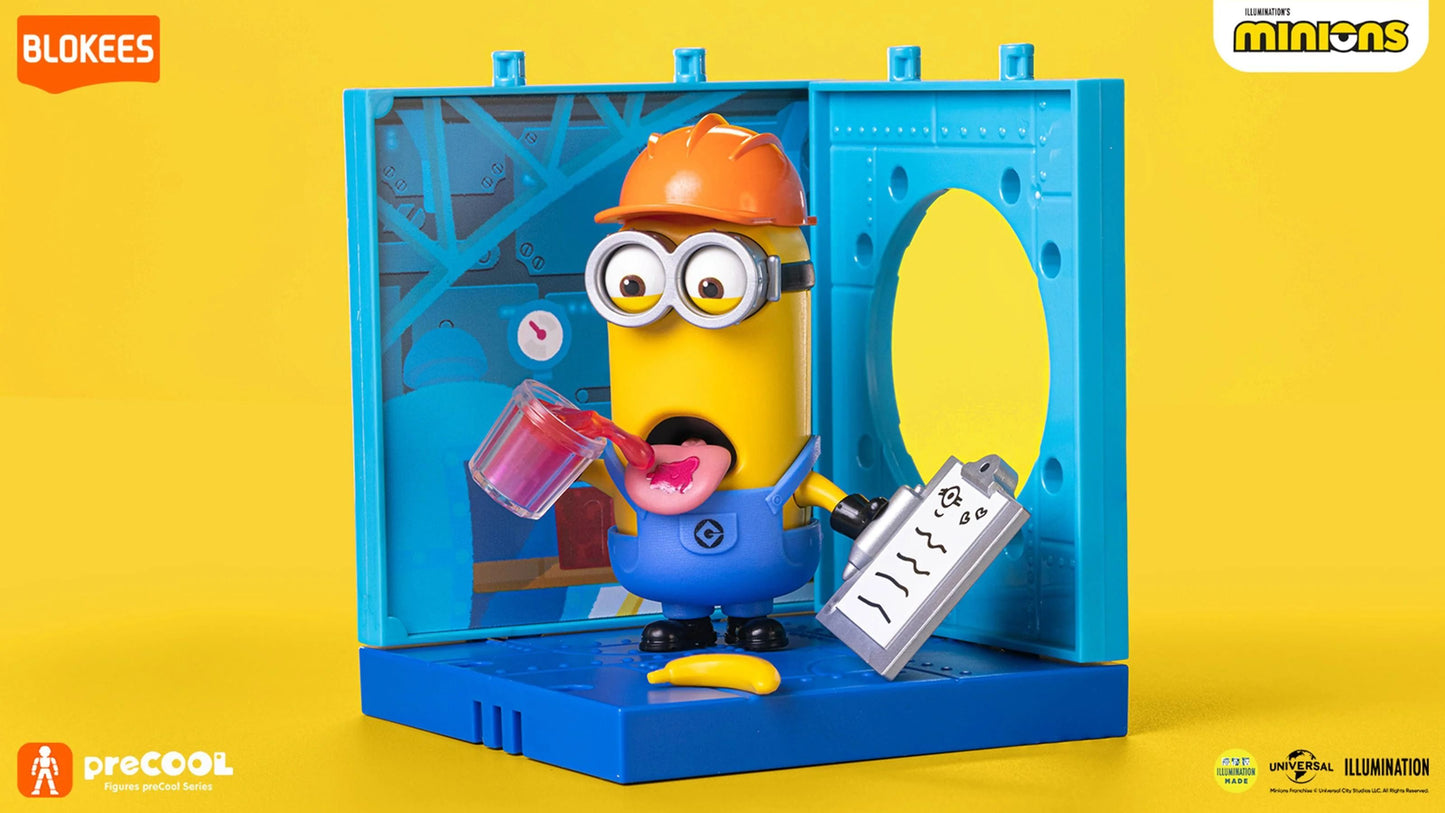 Blokees PreCOOL Jolly Factory Series Minions Kevin the Jelly Taster Model Kit