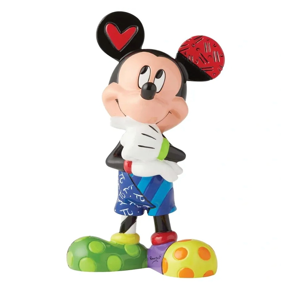 Disney Britto Thinking Mickey Mouse Small Figurine
