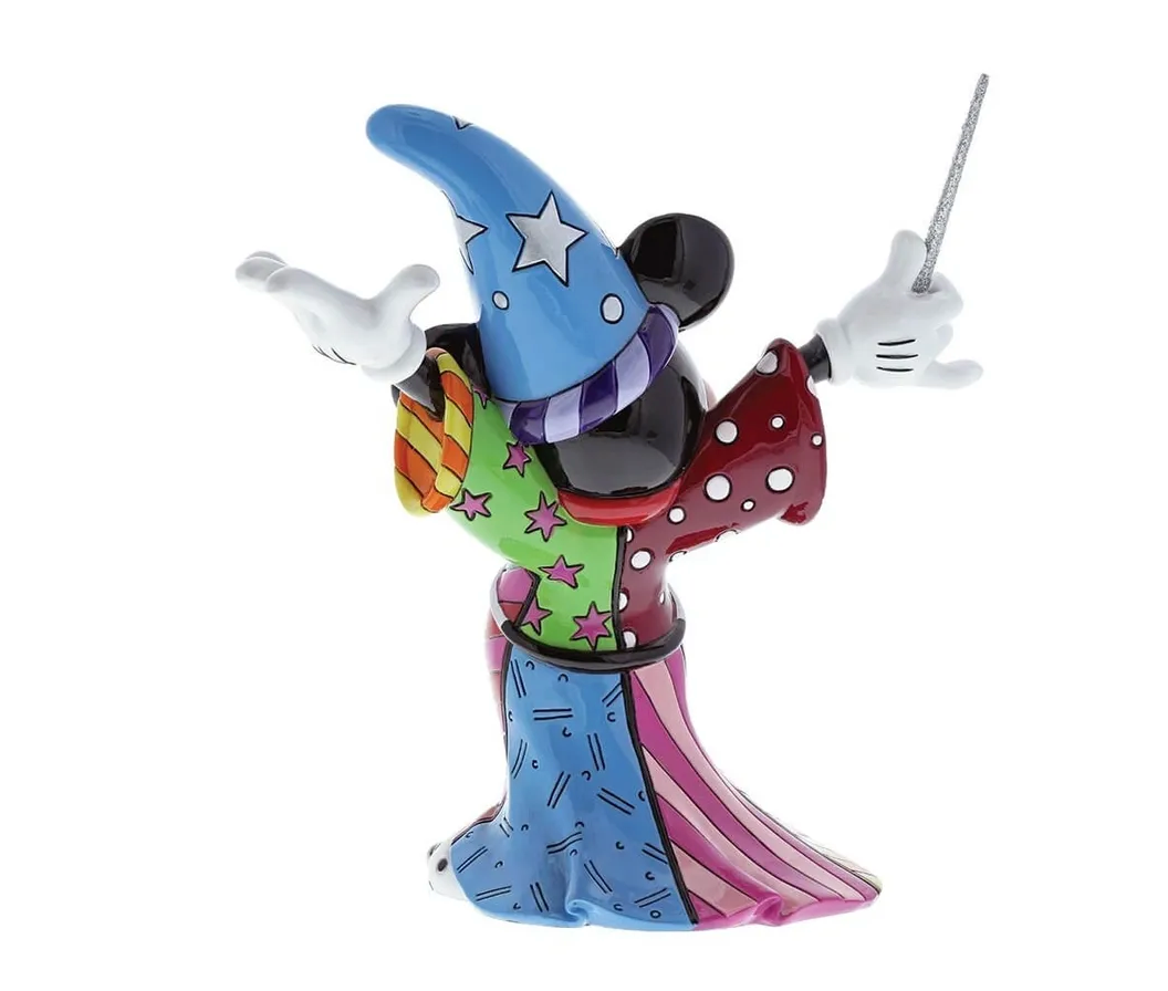 DISNEY BRITTO SORCERER MICKEY MOUSE FIGURINE - LARGE