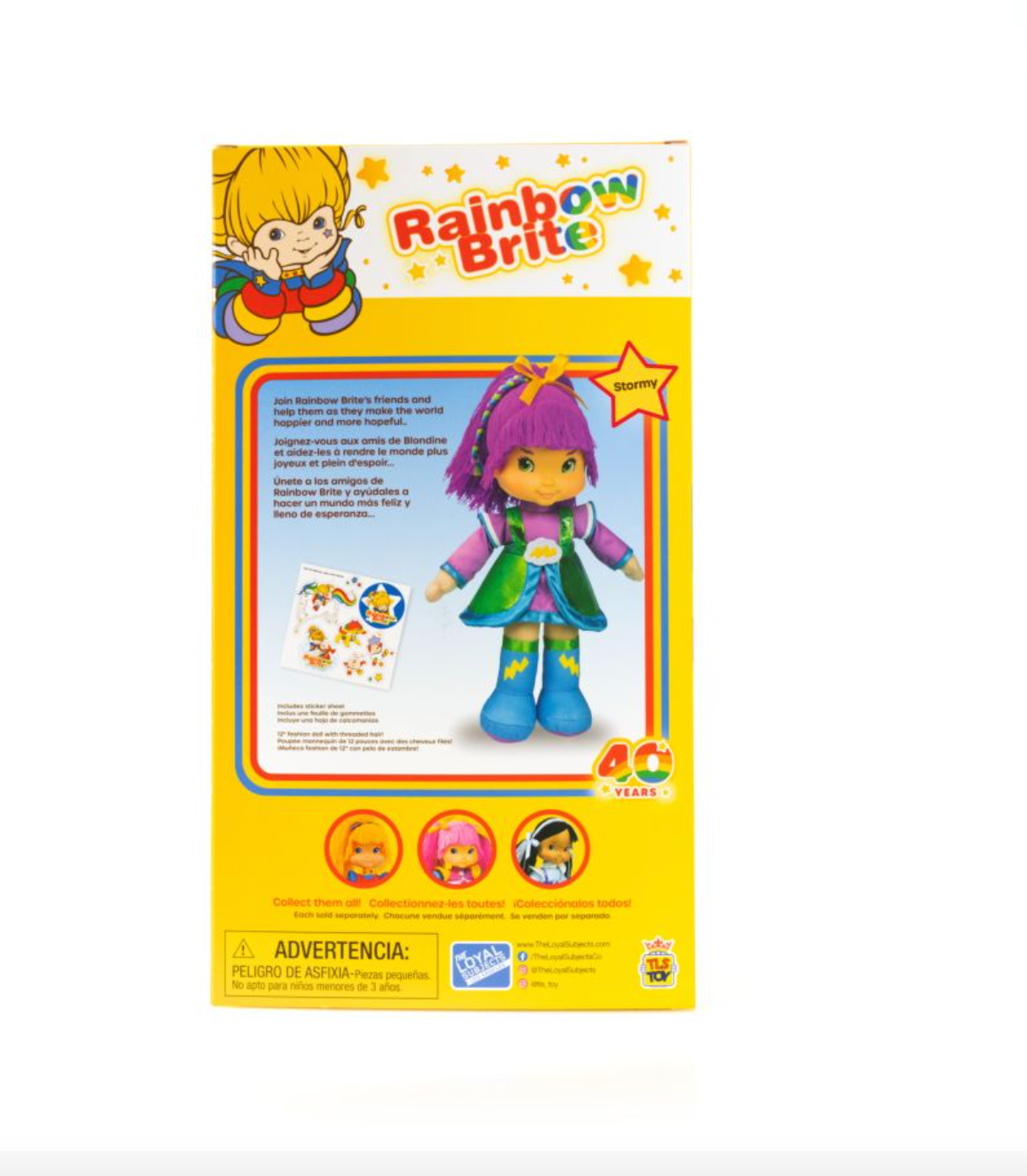 Rainbow Brite - Stormy 12'' Doll