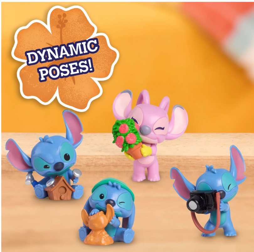 Stitch Collectible Mini Figure Capsules Assorted