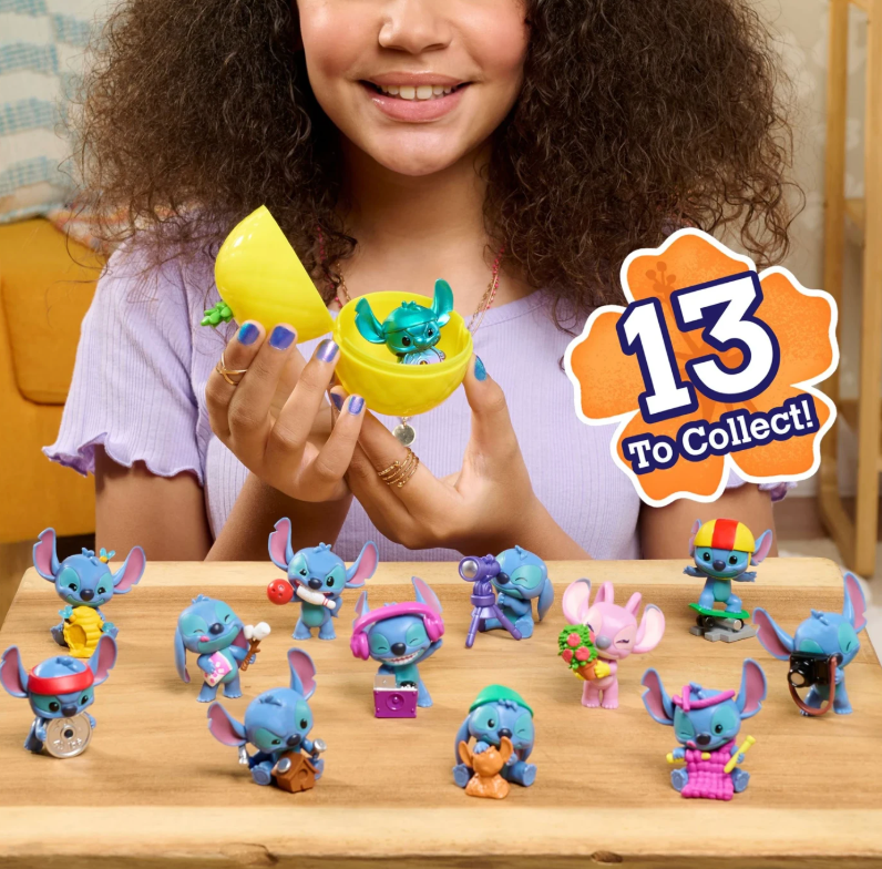Stitch Collectible Mini Figure Capsules Assorted