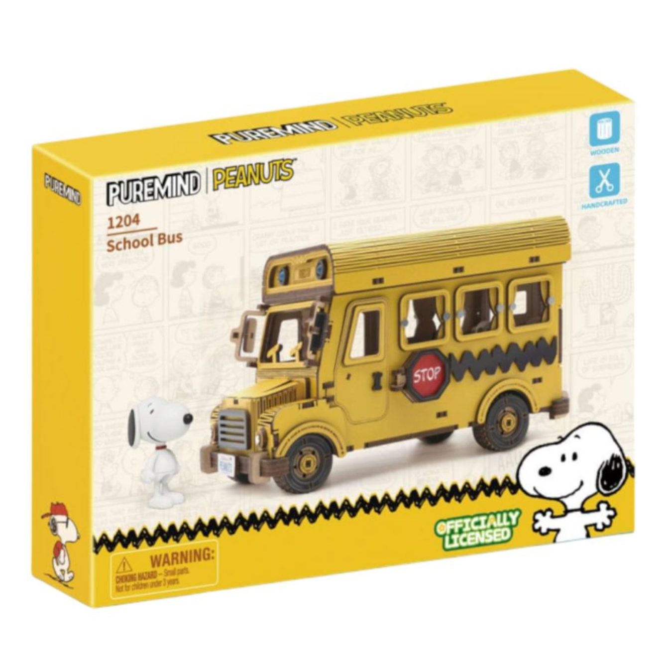 Peanuts - Snoopy School Bus (253 Pcs) Pre-Order