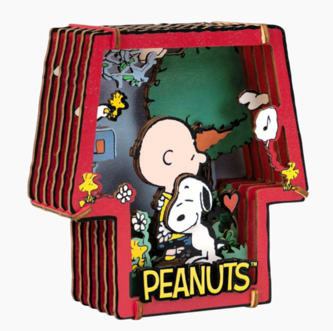 Peanuts - Snoopy Healing Hug Wooden Theater (24 Pcs) Pre-Order