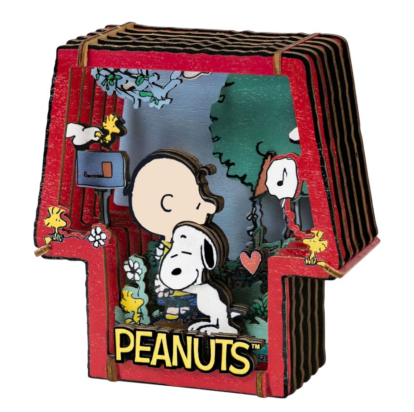 Peanuts - Snoopy Healing Hug Wooden Theater (24 Pcs) Pre-Order