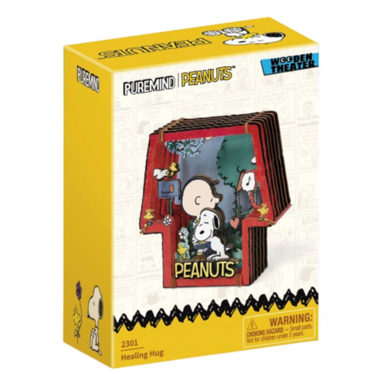 Peanuts - Snoopy Healing Hug Wooden Theater (24 Pcs) Pre-Order