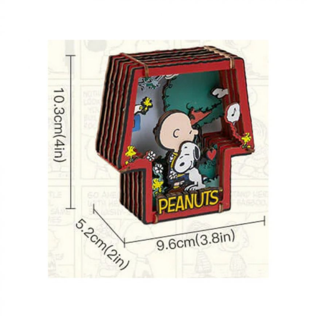 Peanuts - Snoopy Healing Hug Wooden Theater (24 Pcs) Pre-Order
