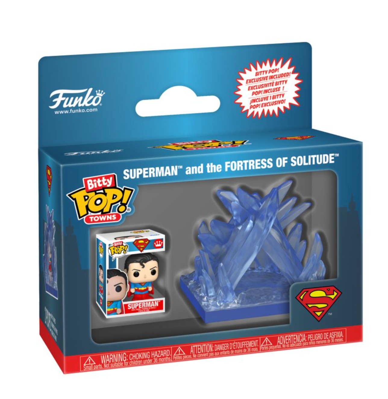 DC Comics - Fortress of Solitude Bitty Pop! Town