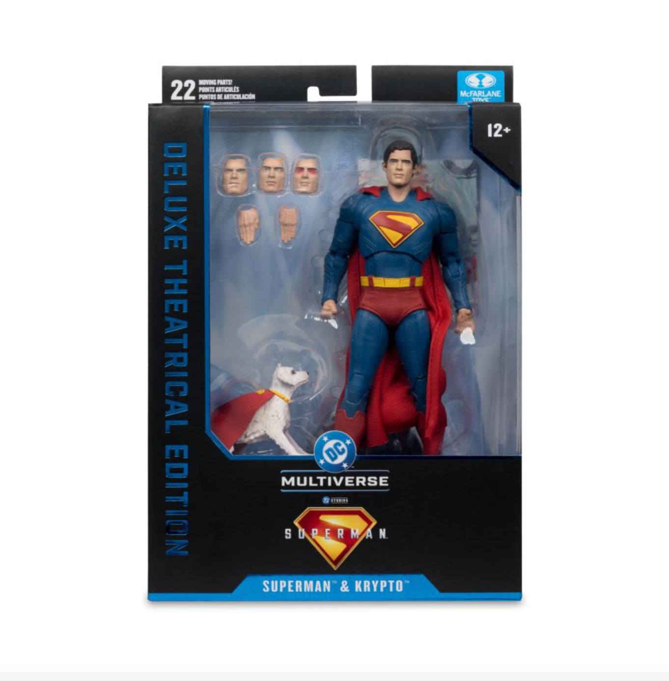 Superman (2025) - Superman with Krypto 7" Deluxe Figure