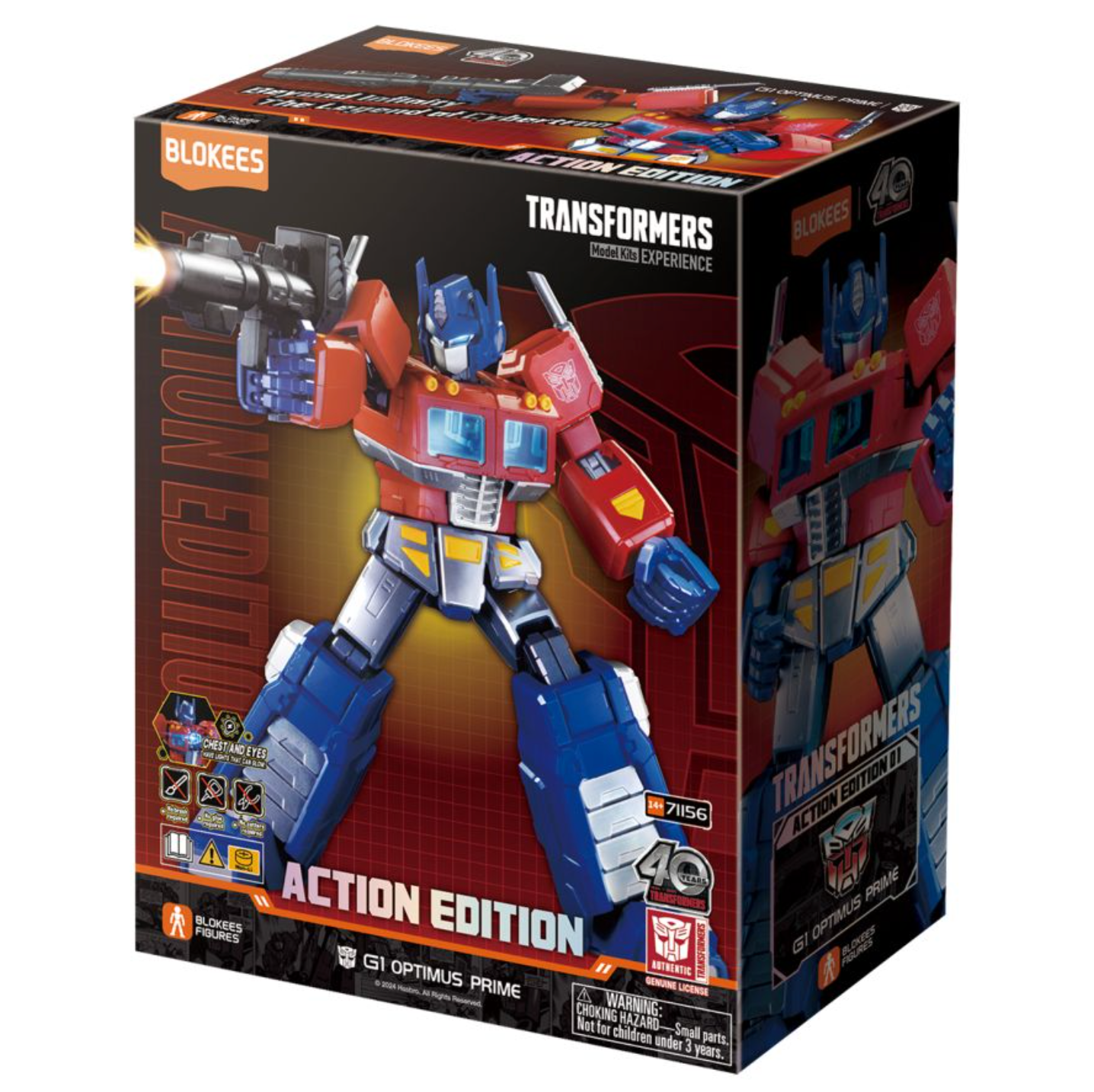 Transformers: G1 - Optimus Prime Action Edition Model Kit