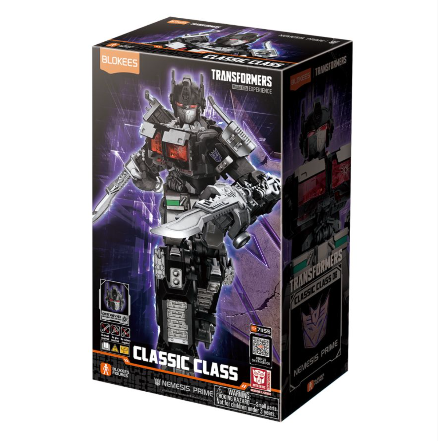 Transformers: Rise of the Beasts - Nemesis Prime Classic Class Model Kit