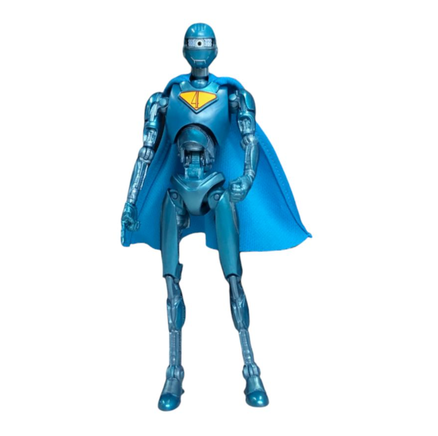 DC Multiverse Superman (2025) Superman Robot Deluxe Theatrical Red Platinum Edition 7" Action Figure