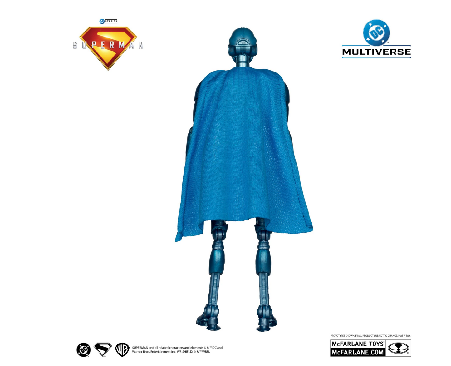 DC Multiverse Superman (2025) Superman Robot Deluxe Theatrical Red Platinum Edition 7" Action Figure