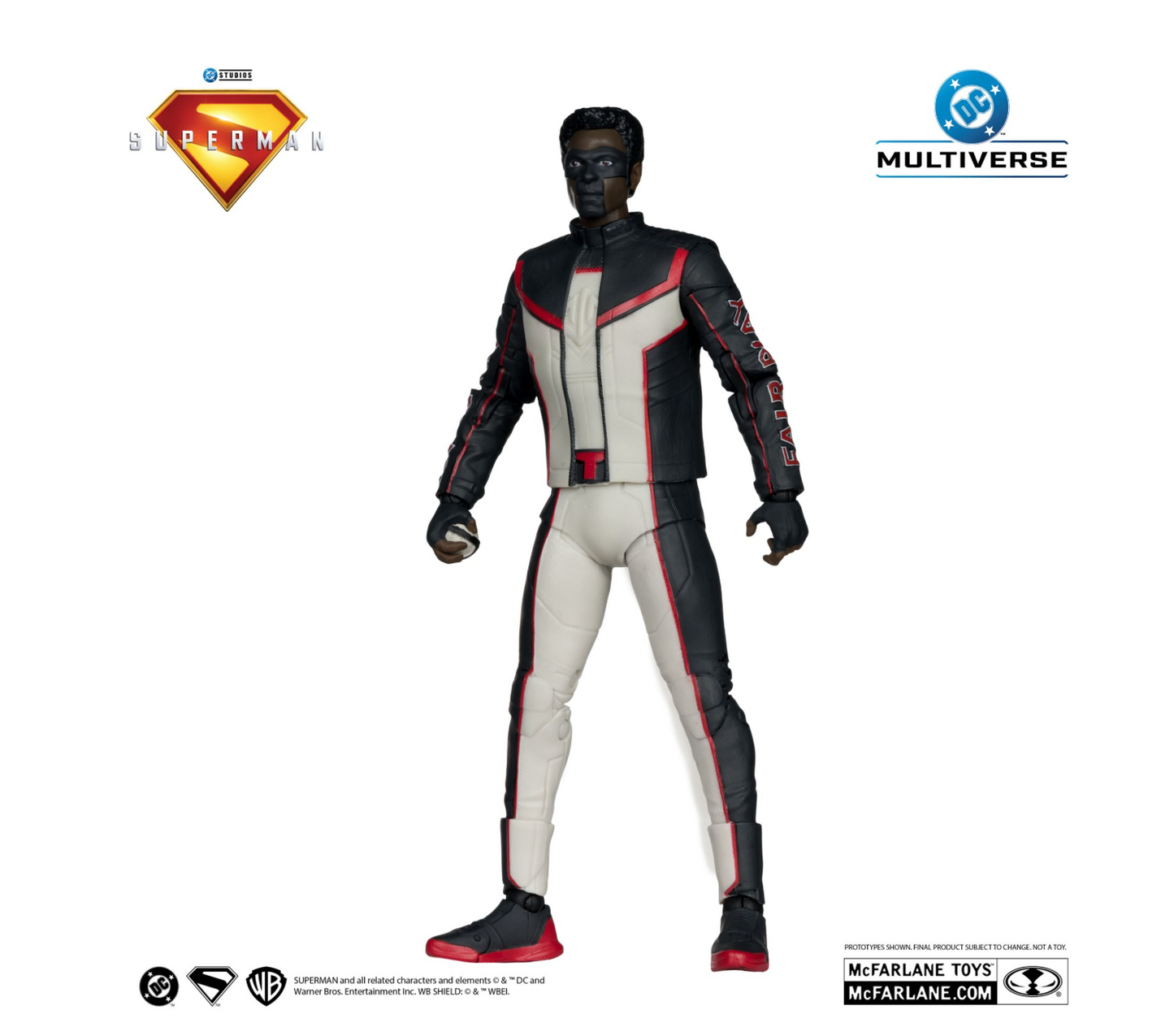 DC Multiverse Superman (2025) Mr Terrific Deluxe Theatrical Red Platinum Edition 7" Action Figure