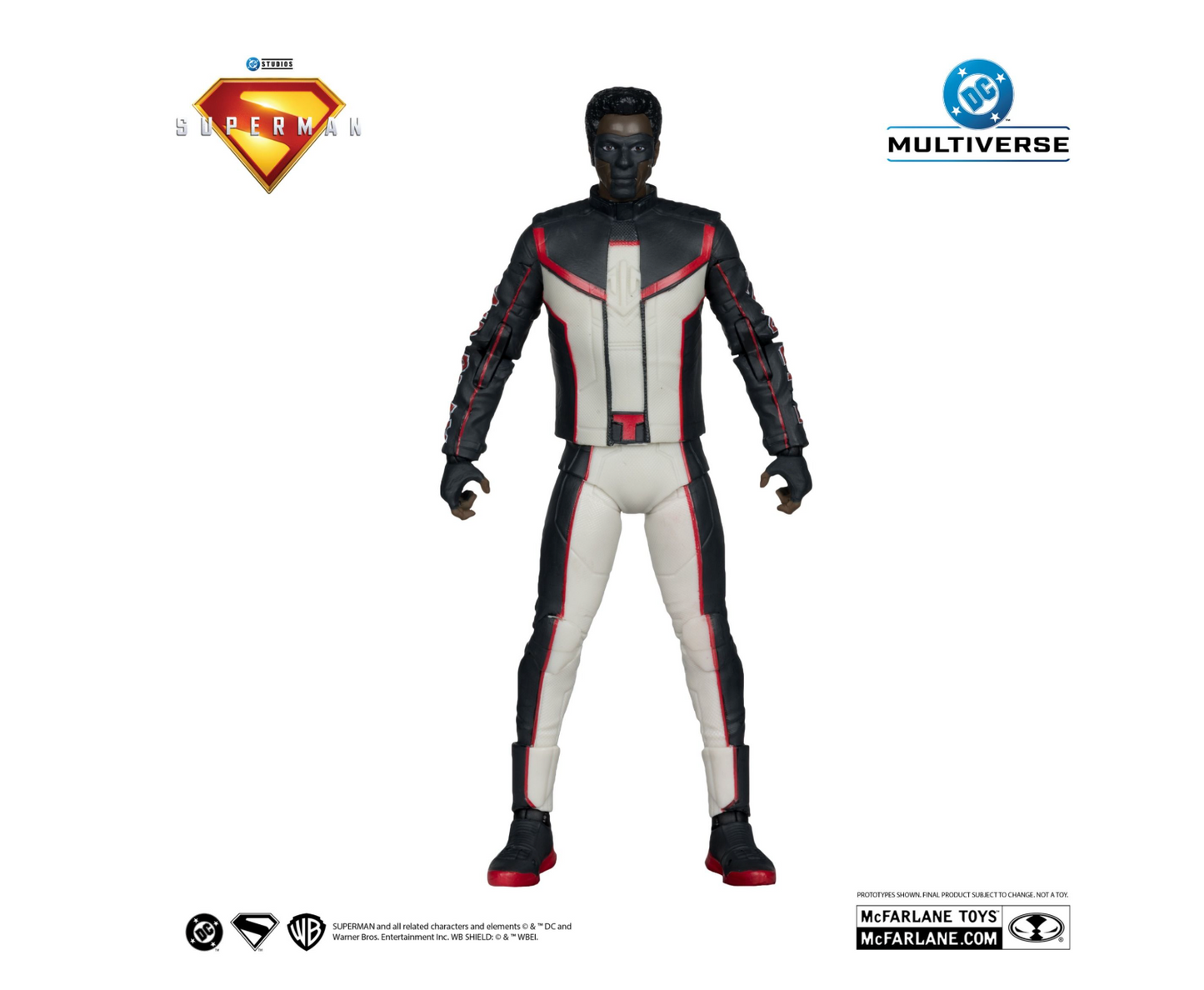 DC Multiverse Superman (2025) Mr Terrific Deluxe Theatrical Red Platinum Edition 7" Action Figure