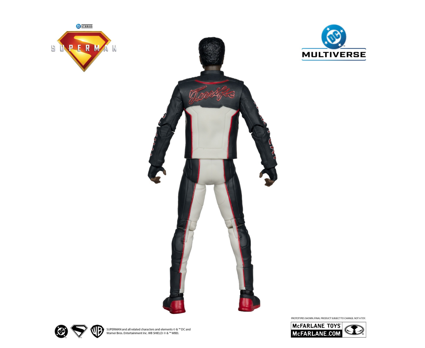 DC Multiverse Superman (2025) Mr Terrific Deluxe Theatrical Red Platinum Edition 7" Action Figure