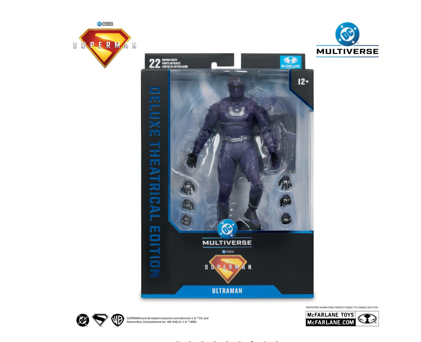 DC Multiverse Superman (2025) Ultraman Deluxe Theatrical Edition 7" Action Figure