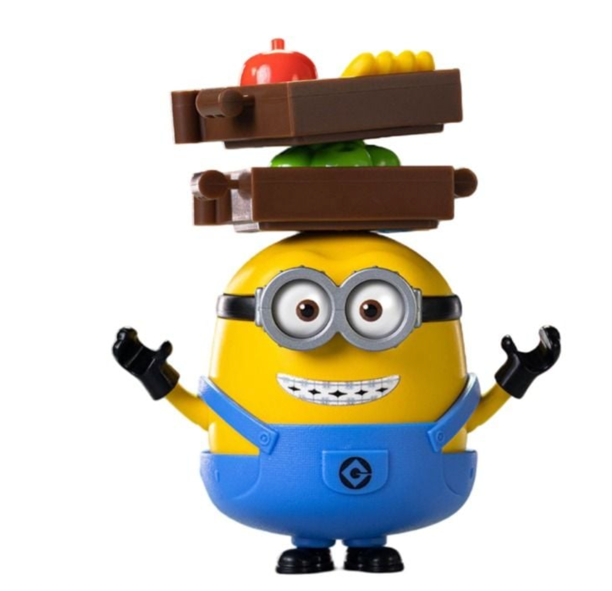 Blokees PreCOOL Jolly Factory Series Minions Otto the Fruit Handler Model Kit