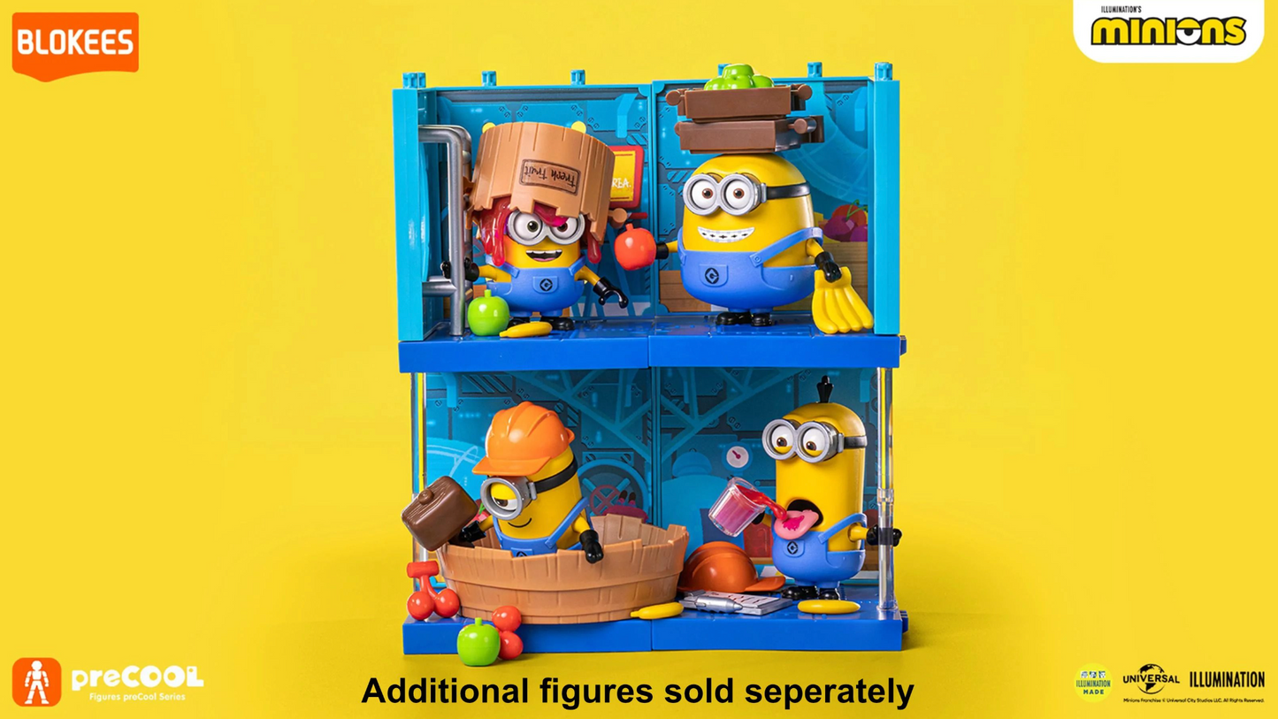 Blokees PreCOOL Jolly Factory Series Minions Stuart the Jelly Maker Model Kit