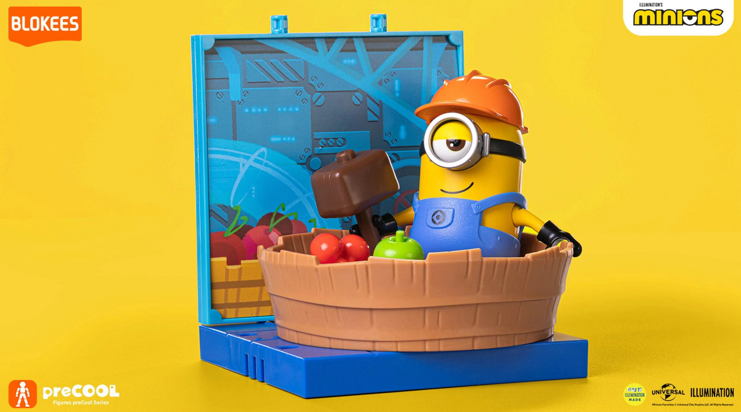 Blokees PreCOOL Jolly Factory Series Minions Stuart the Jelly Maker Model Kit
