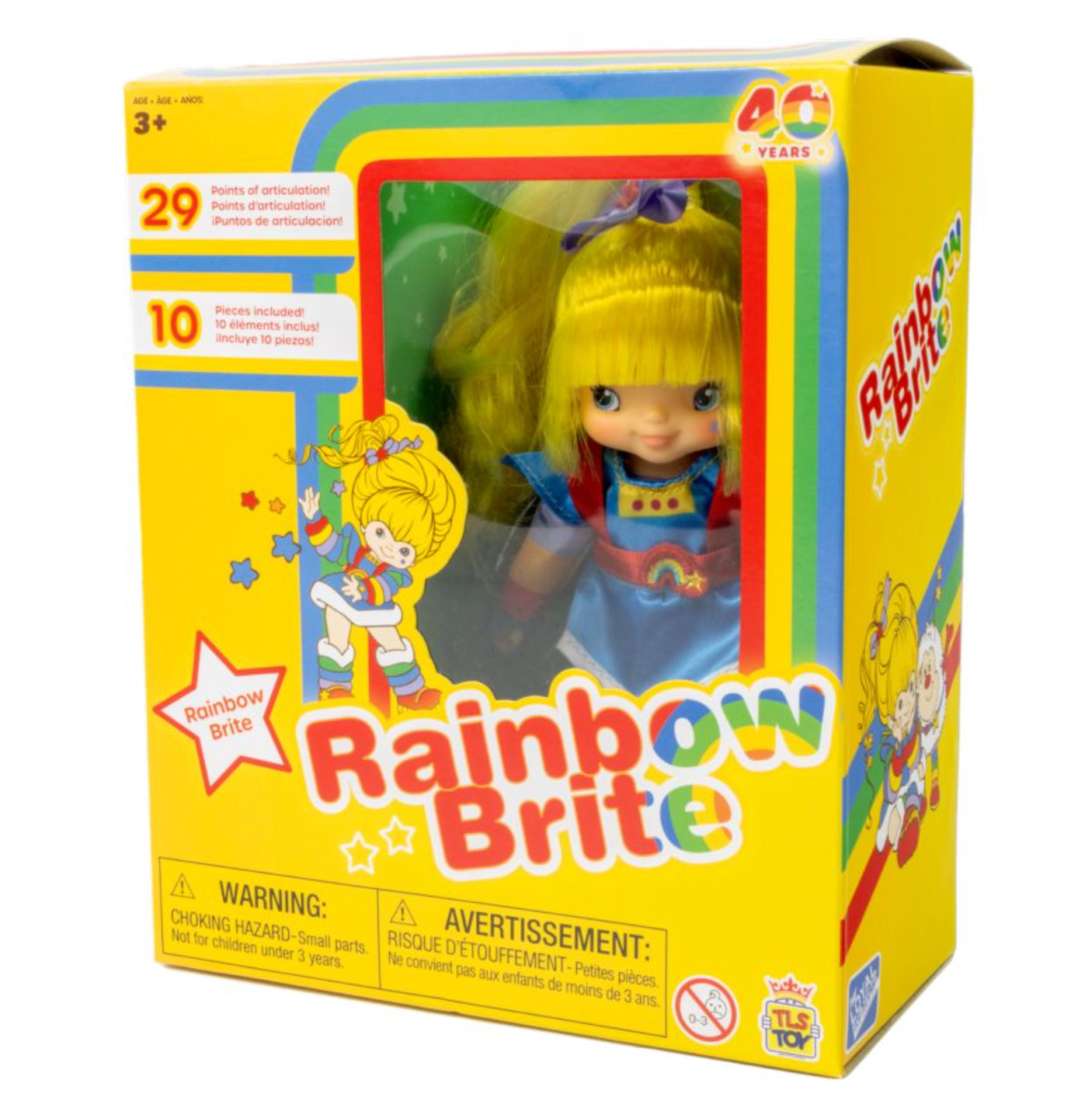 Rainbow Brite (1984) - Rainbow Brite 40th Anniversary 5.5" Fashion Doll