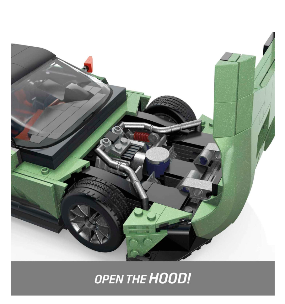 Mega Hot Wheels Aston Martin Vulcan Vehicle Building Kit