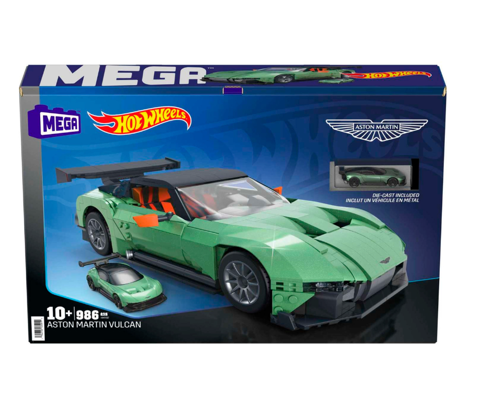 Mega Hot Wheels Aston Martin Vulcan Vehicle Building Kit
