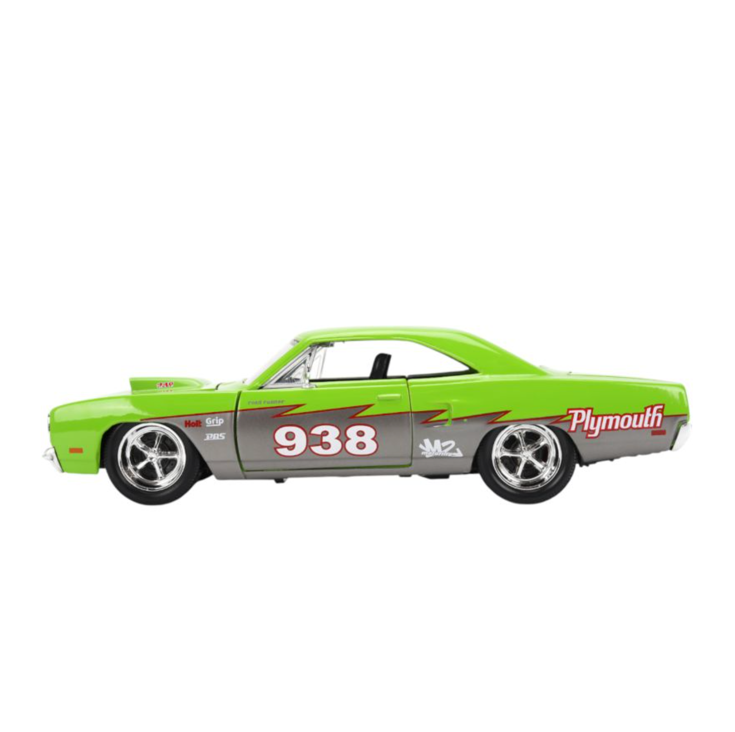 Big Time Muscle - 1970 Plymouth Road Runner 1:24 Scale Diecast Vehicle