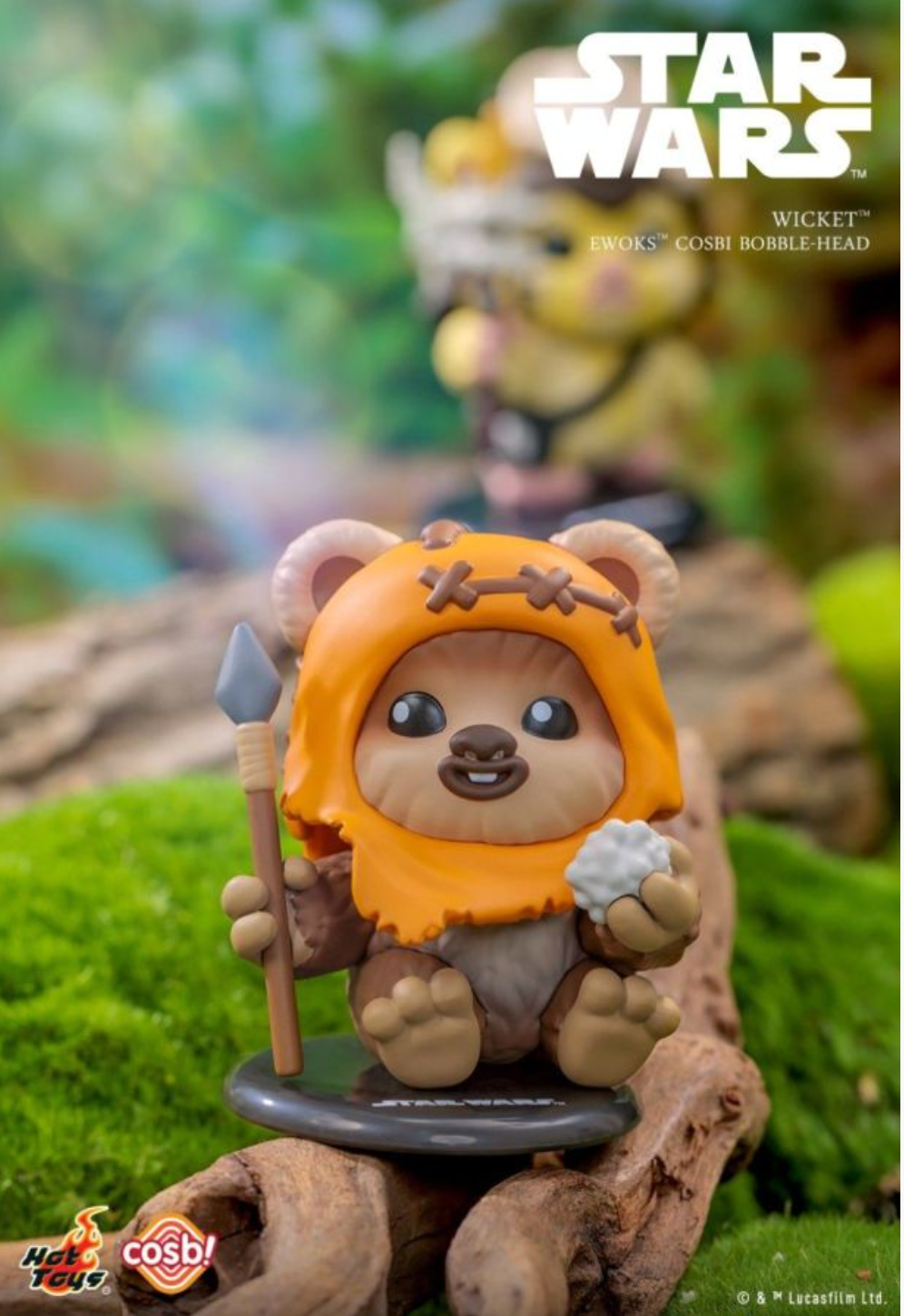 Star Wars - Ewok Cosbi Bobble-Head (Display of 8)