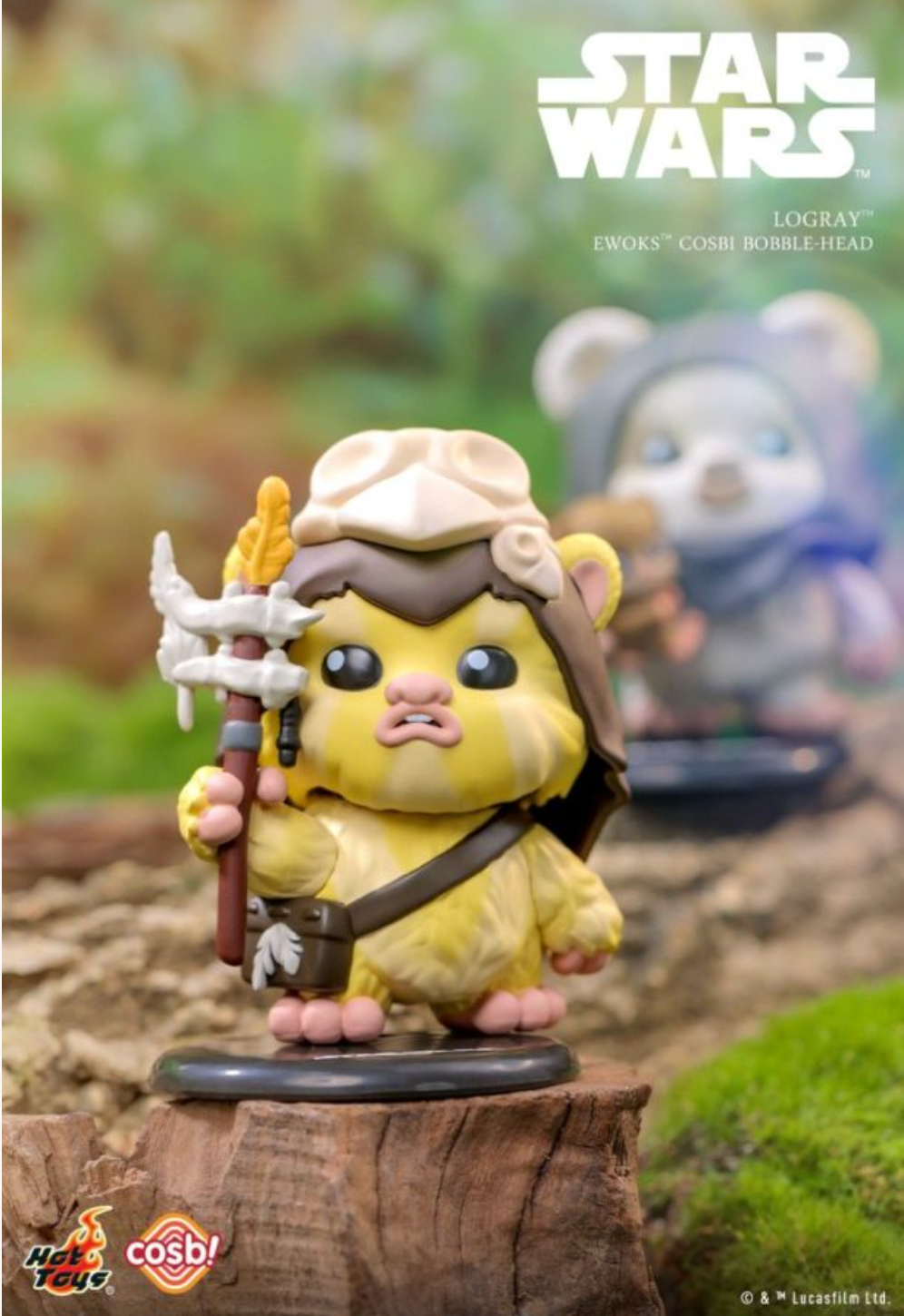 Star Wars - Ewok Cosbi Bobble-Head (Display of 8)