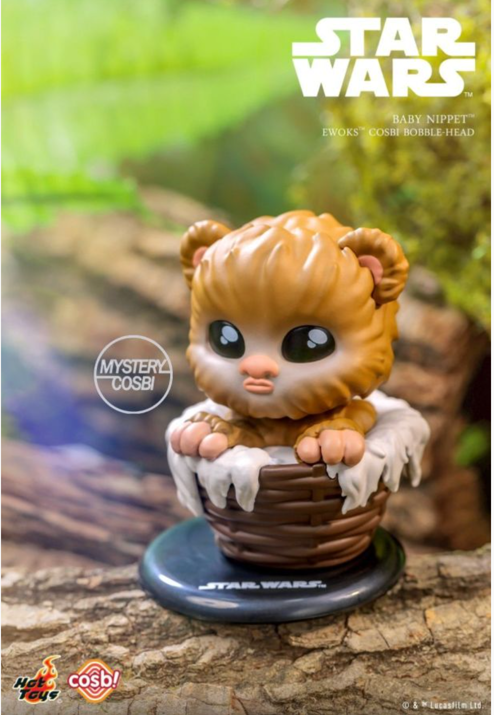 Star Wars - Ewok Cosbi Bobble-Head (Display of 8)