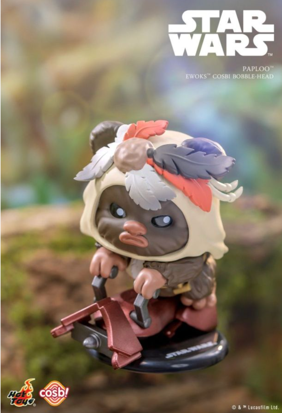 Star Wars - Ewok Cosbi Bobble-Head (Display of 8)