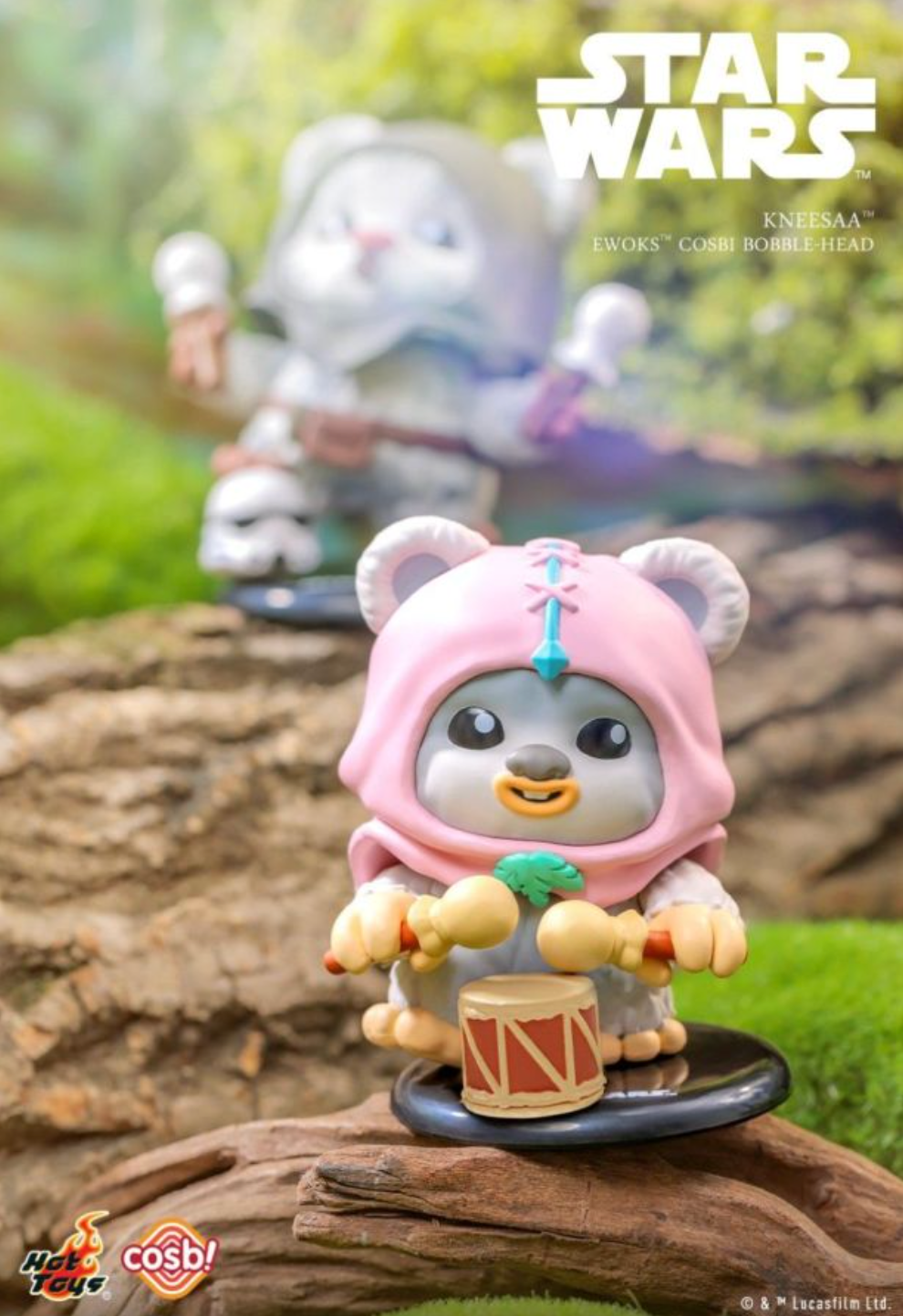 Star Wars - Ewok Cosbi Bobble-Head (Display of 8)