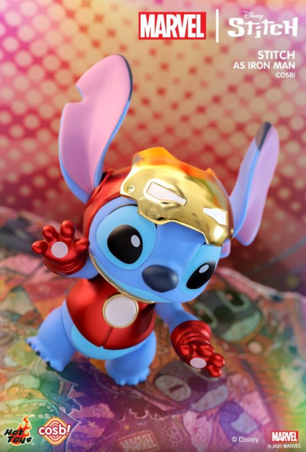 Marvel Comics - Stitch as Marvel Characters Cosbi Collection (Display of 8) Pre-order