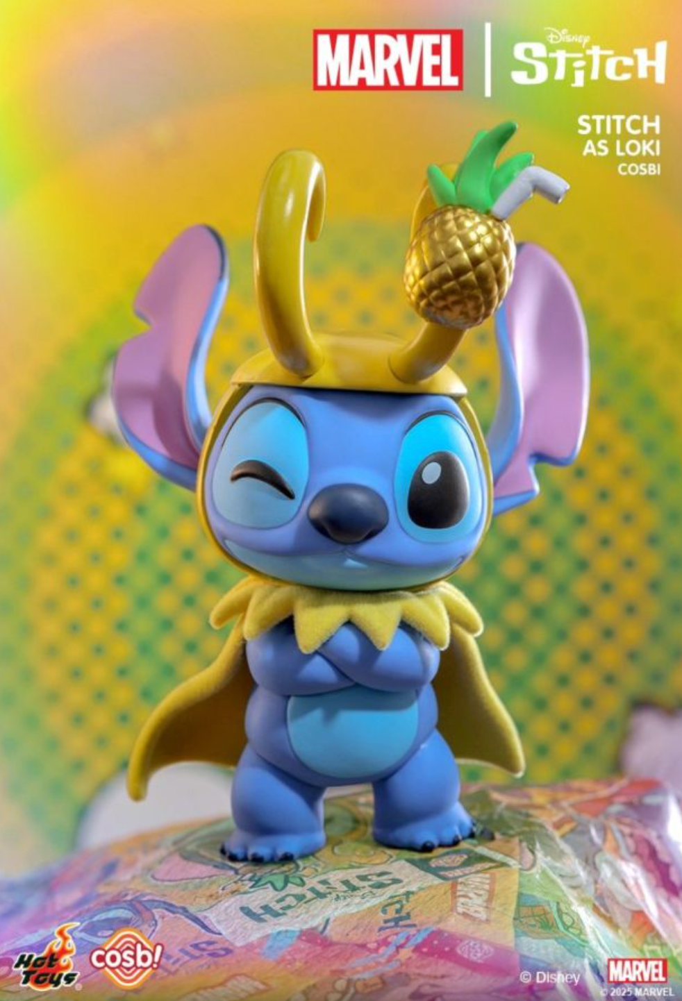 Marvel Comics - Stitch as Marvel Characters Cosbi Collection (Display of 8) Pre-order