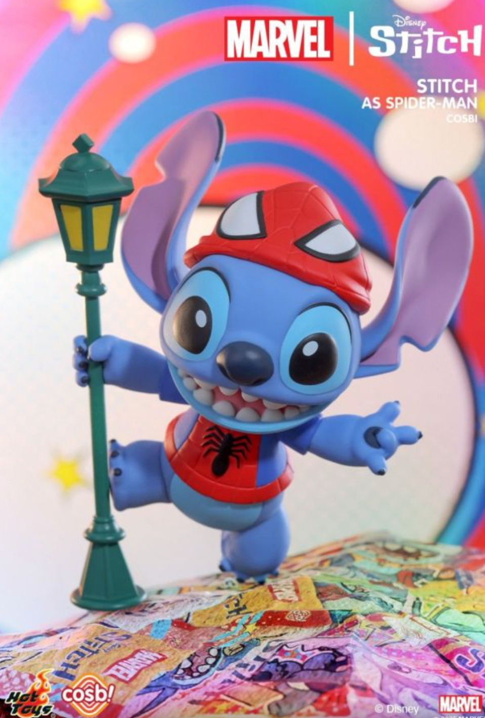 Marvel Comics - Stitch as Marvel Characters Cosbi Collection (Display of 8) Pre-order