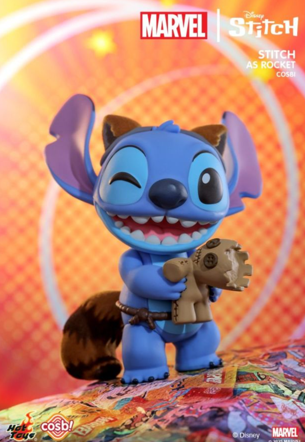 Marvel Comics - Stitch as Marvel Characters Cosbi Collection (Display of 8) Pre-order
