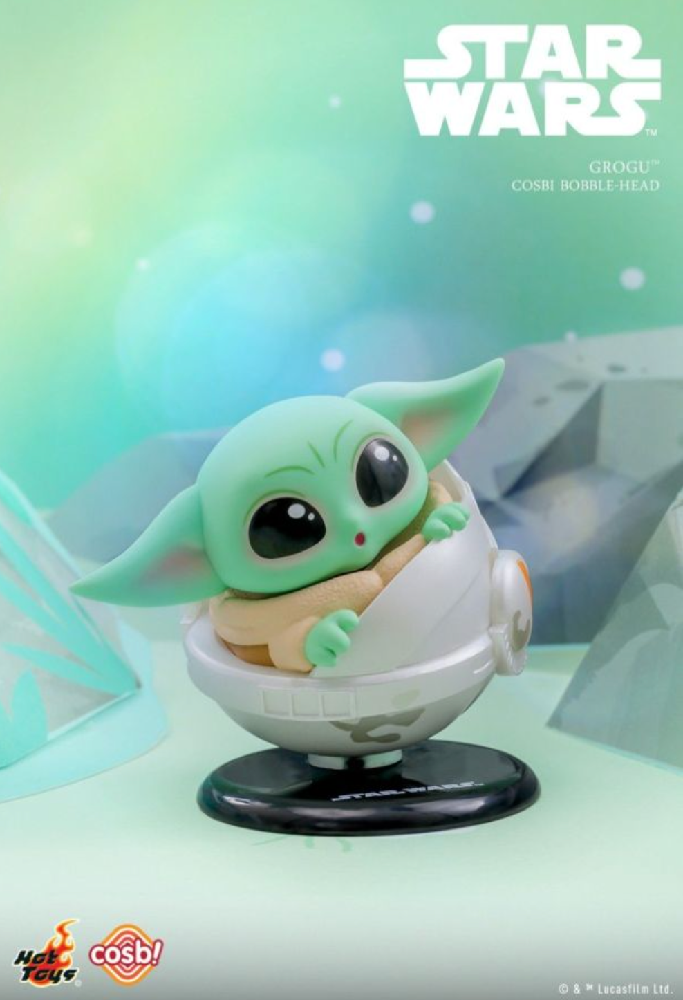 Star Wars - Grogu Cosbi Bobble-Head (Display of 8) PRE-ORDER