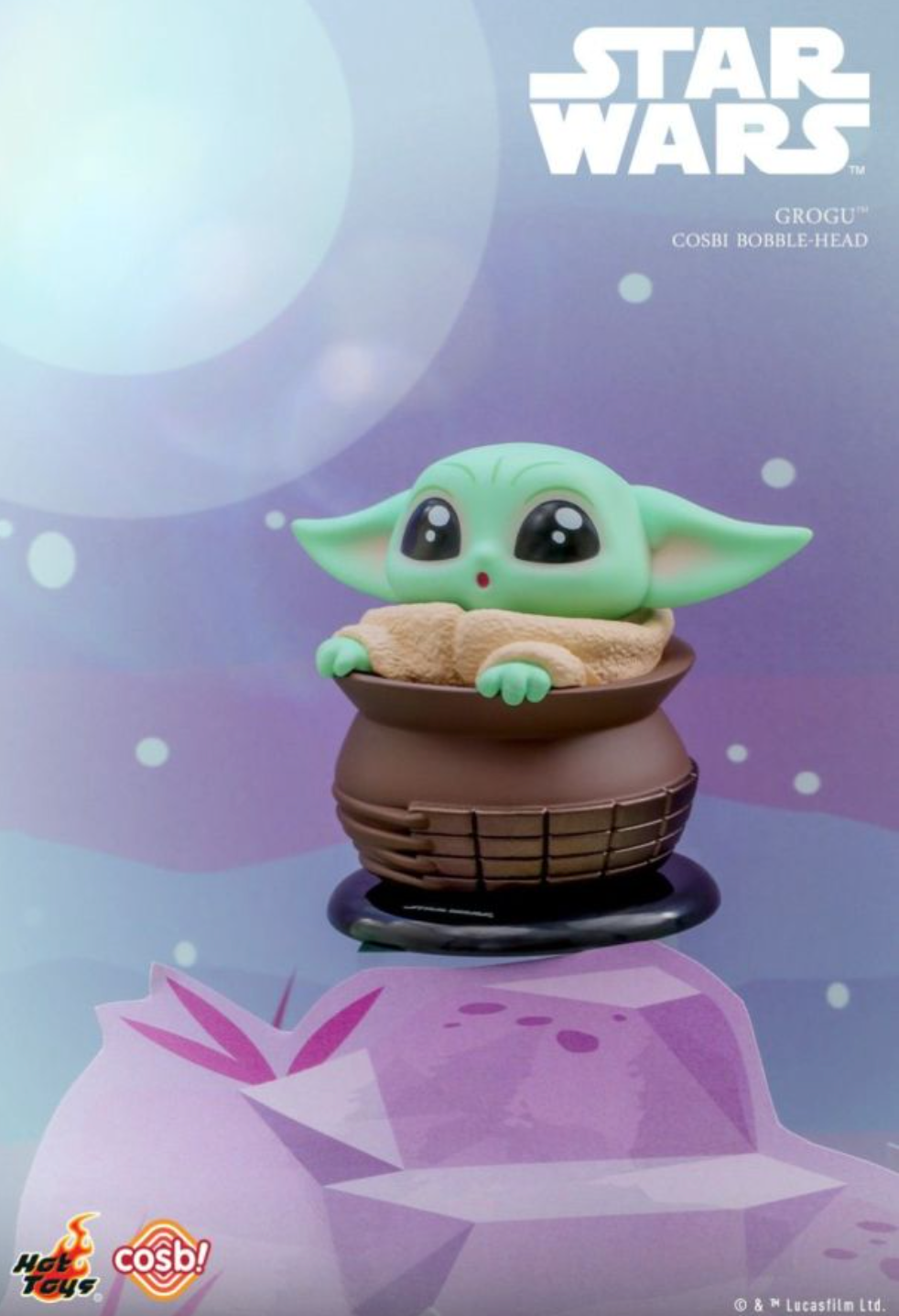 Star Wars - Grogu Cosbi Bobble-Head (Display of 8) PRE-ORDER