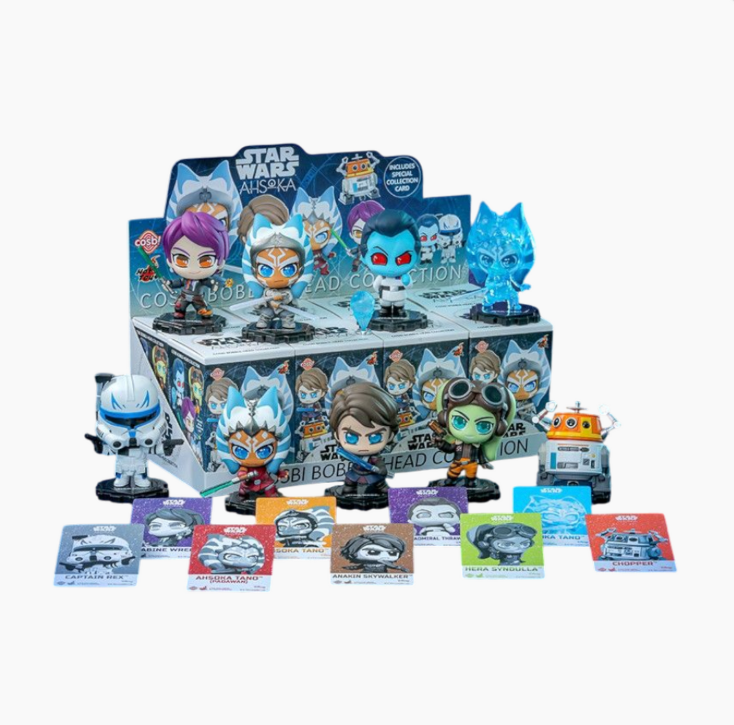 Star Wars: Ahsoka - Cosbi Collection (Display of 8) Pre-Order