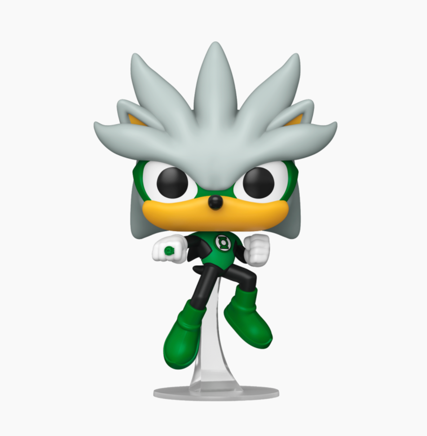 Justice League X Sonic the Hedgehog - Silver as Green Lantern Pop! Vinyl