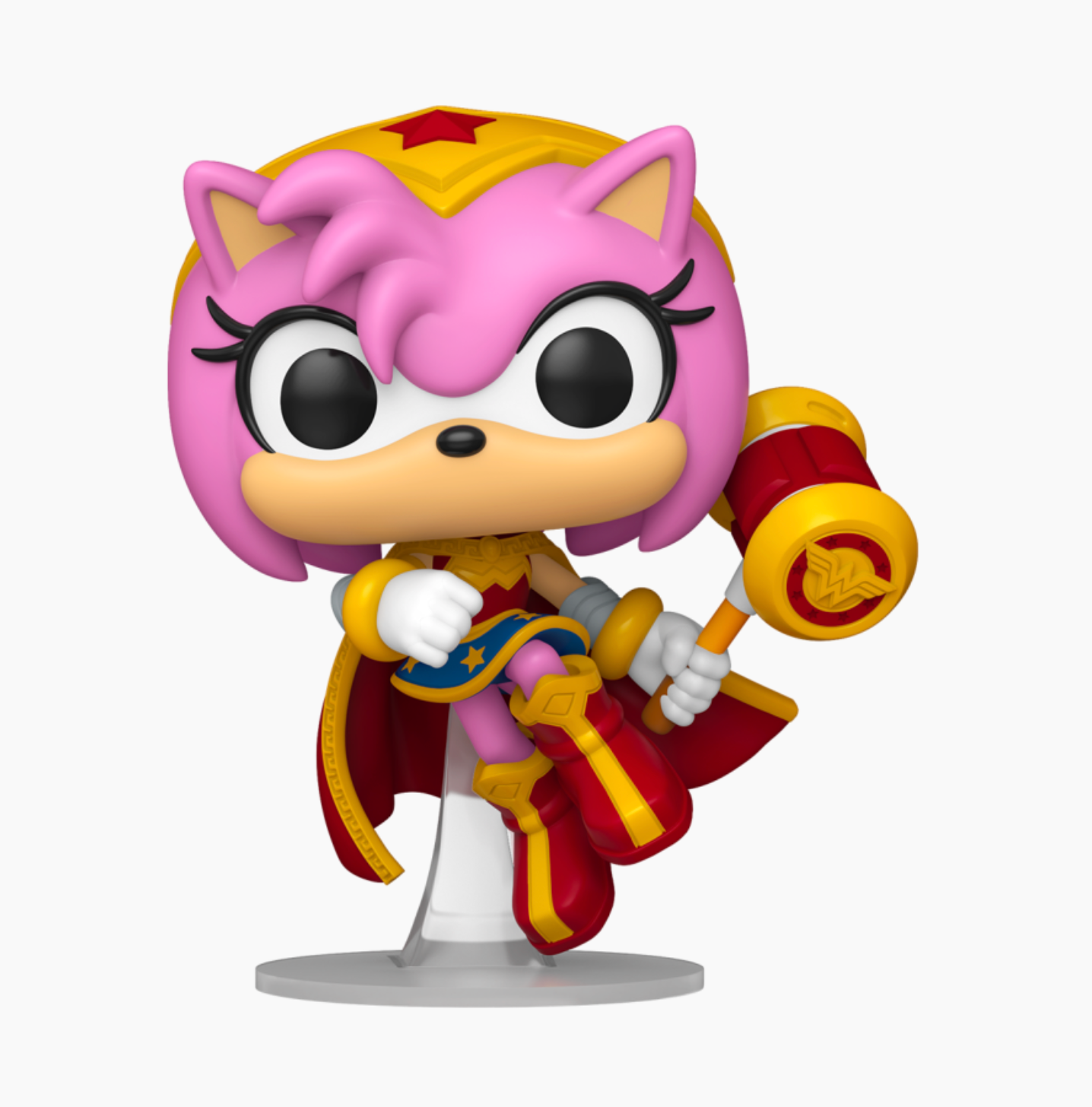Justice League X Sonic Amy Rose as Wonder Woman Pop! Vinyl