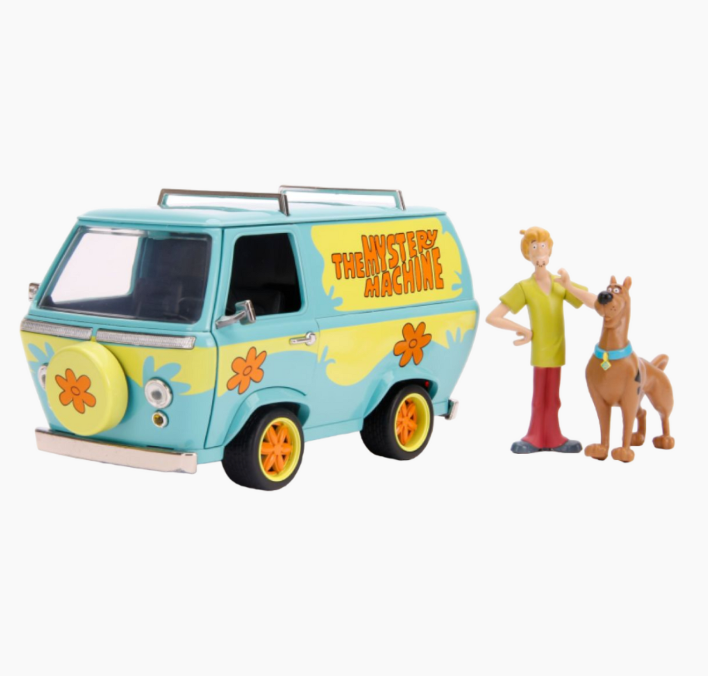 Scooby Doo - Mystery Machine with Figure 1:24 Scale Hollywood Ride