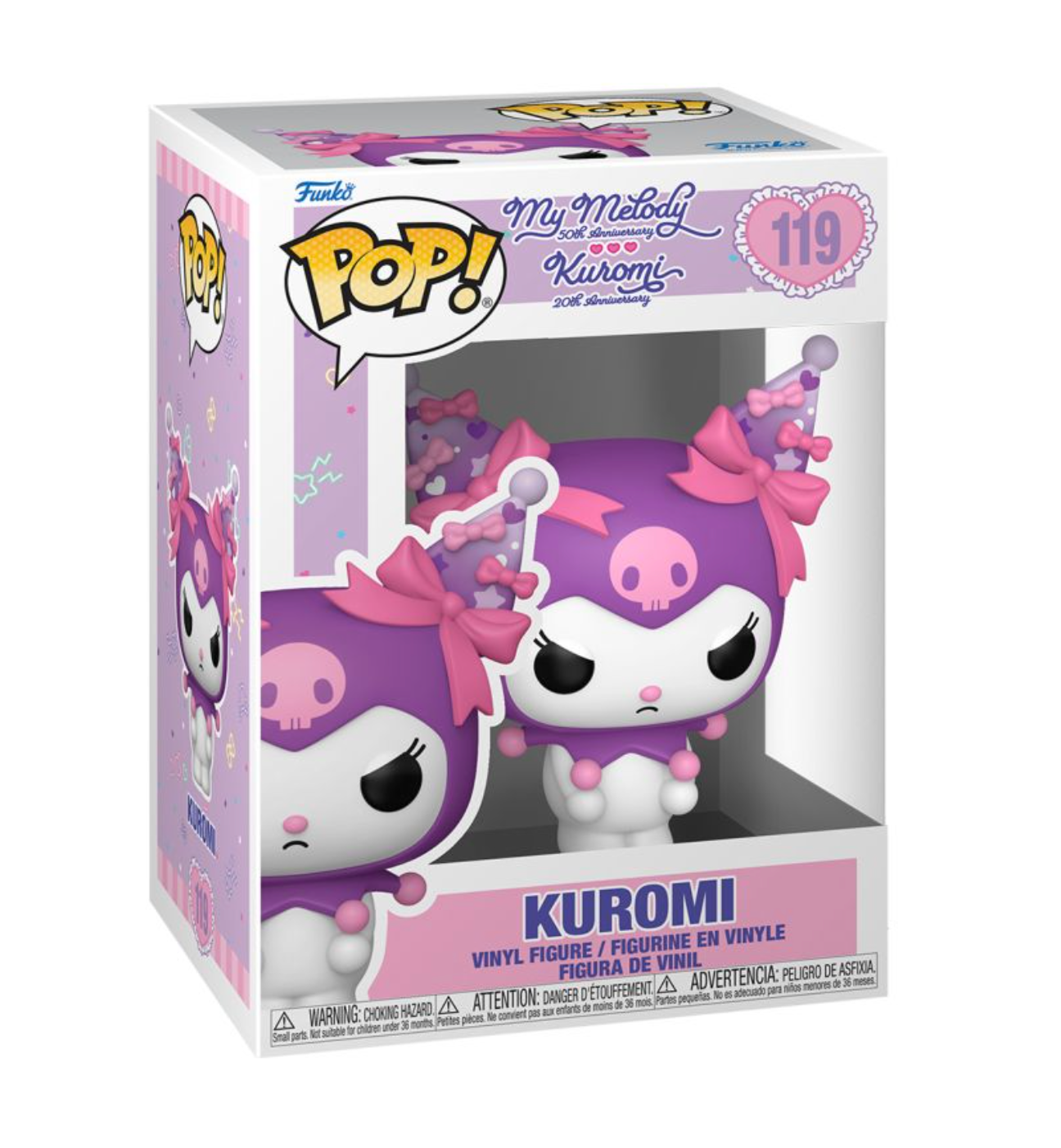 Hello Kitty - Kuromi (Grumpy) 20th Anniversary Pop! Vinyl