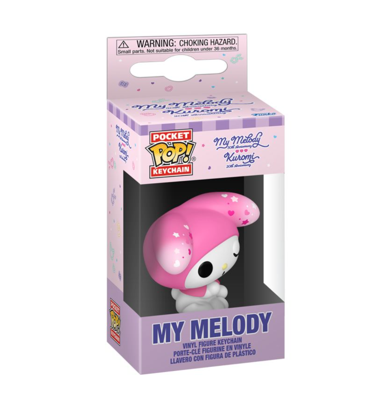 Hello Kitty - My Melody Pop! 50th Anniversary Keychain